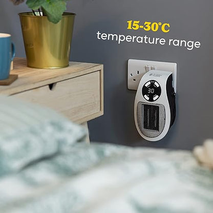 Mini Wall-mounted Heater temperature range